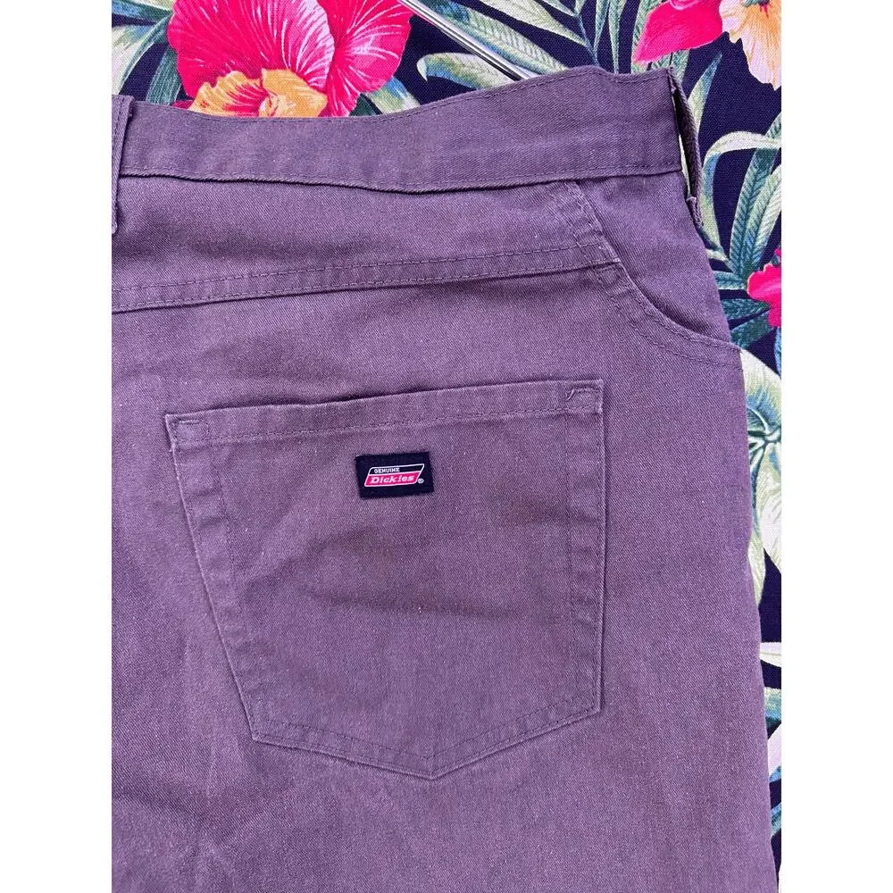 Dickies Dark Green Jean Shorts Size 38/40